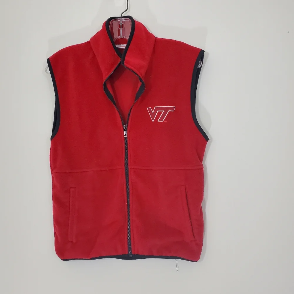 Red Virginia Tech Vest, Size Medium